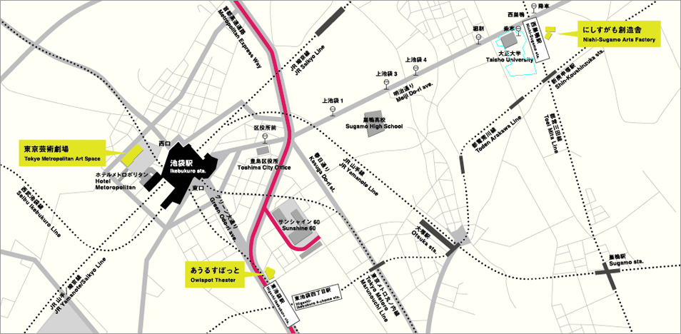 FESTIVAL/TOKYO Map