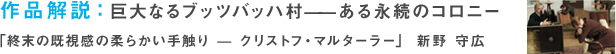 巨大なるブッツバッハ村